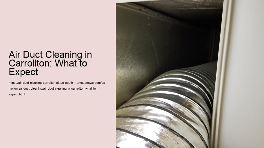 Air Duct Cleaning in Carrollton: What to Expect