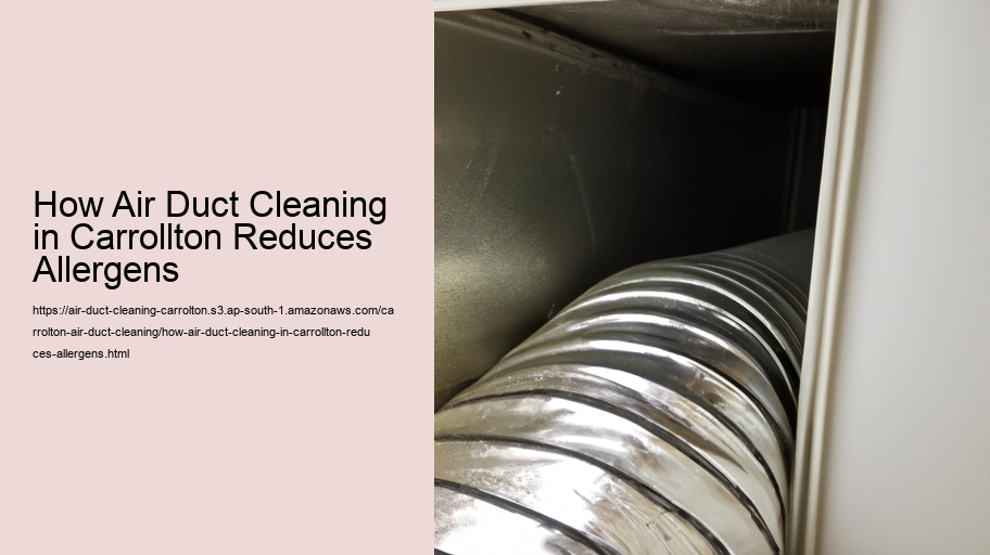 How Air Duct Cleaning in Carrollton Reduces Allergens